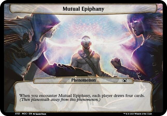 Mutual Epiphany #151 T - Planechase: March of the Machine Pokemon card