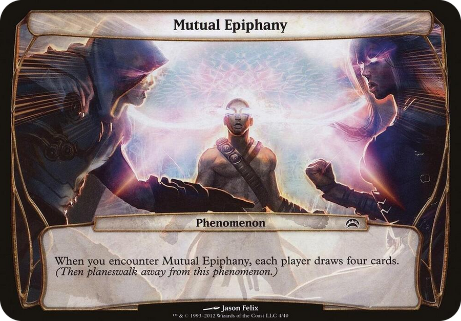0004 Mutual Epiphany (Planechase 2012) S Oversize Cards