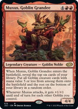 Muxus, Goblin Grandee #575 R - Jumpstart 2022 Pokemon card