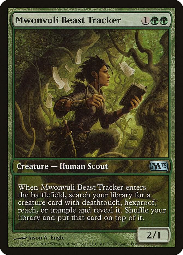 0177 Mwonvuli Beast Tracker P Game Day & Store Championship Promos