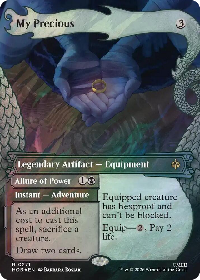 0271 My Precious (Showcase) (Surge Foil) R The Hobbit