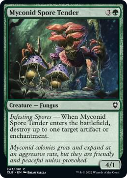 0243 Myconid Spore Tender C Commander Legends: Battle for Baldur's Gate
