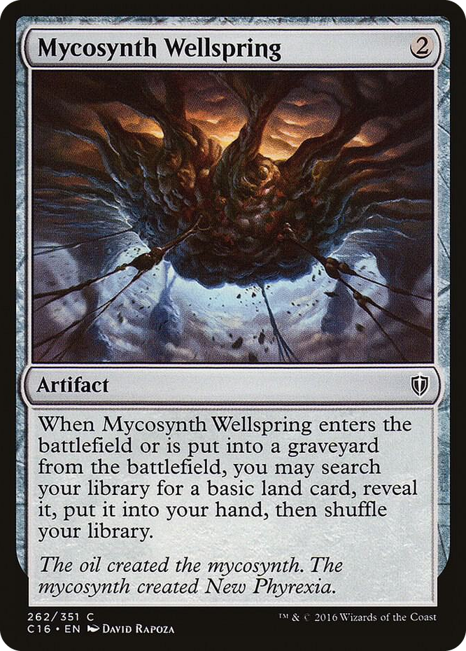 Mycosynth Wellspring #262 C - Commander 2016 Pokemon card