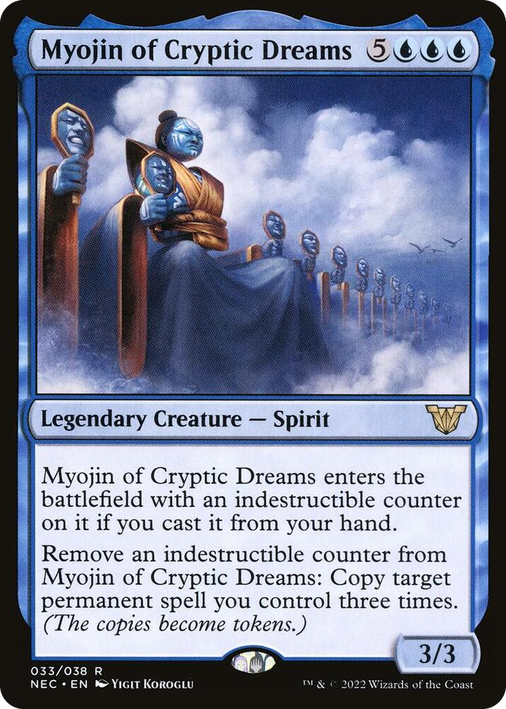 0033 Myojin of Cryptic Dreams R Commander: Kamigawa: Neon Dynasty