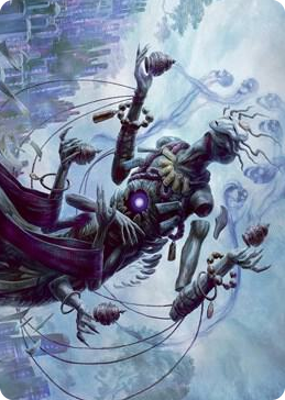 0009 Myojin of Grim Betrayal Art Card S Art Series: Kamigawa: Neon Dynasty