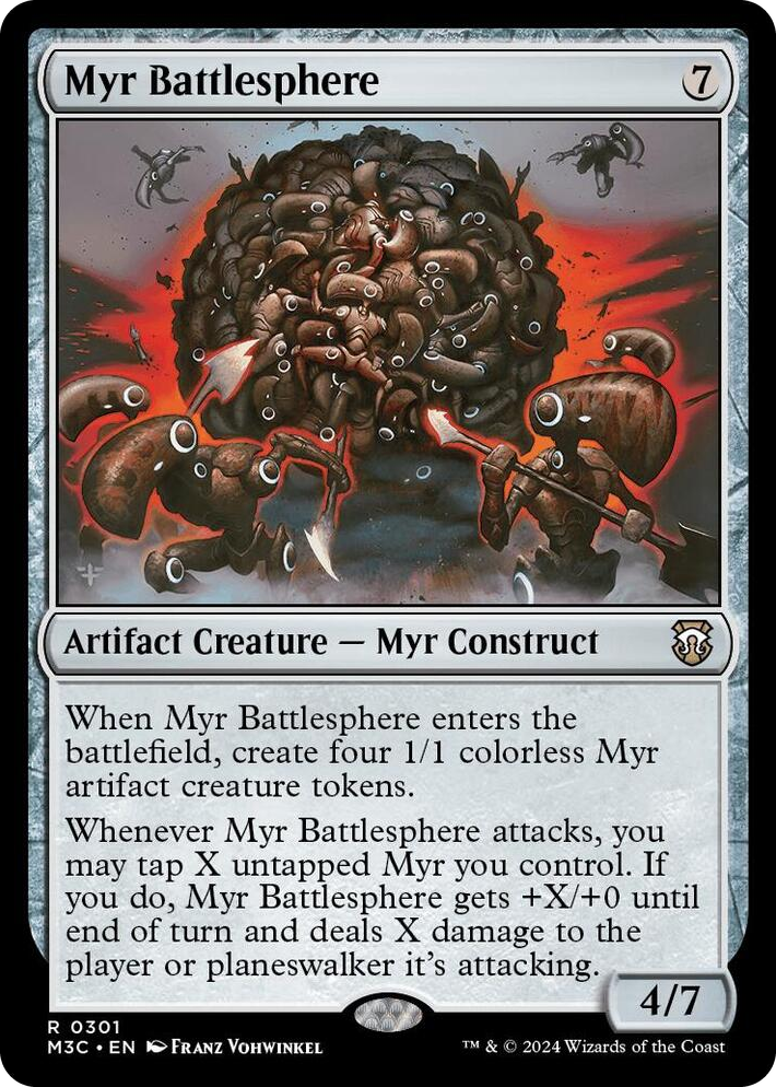 0301 Myr Battlesphere R Commander: Modern Horizons 3