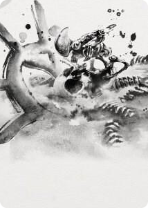 Myr Convert Art Card #81 S - Art Series: Phyrexia: All Will Be One Pokemon card