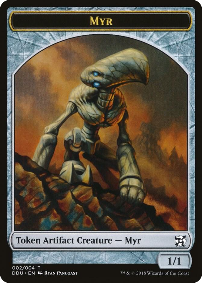 0002 Myr Token T Duel Decks: Elves vs. Inventors