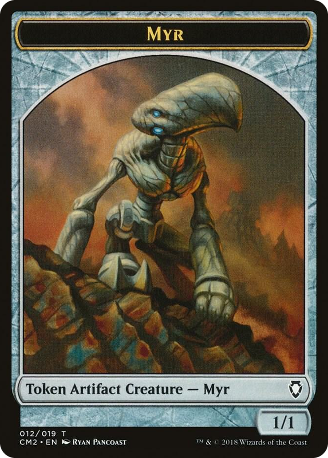 0012 Myr Token T Commander Anthology Volume II
