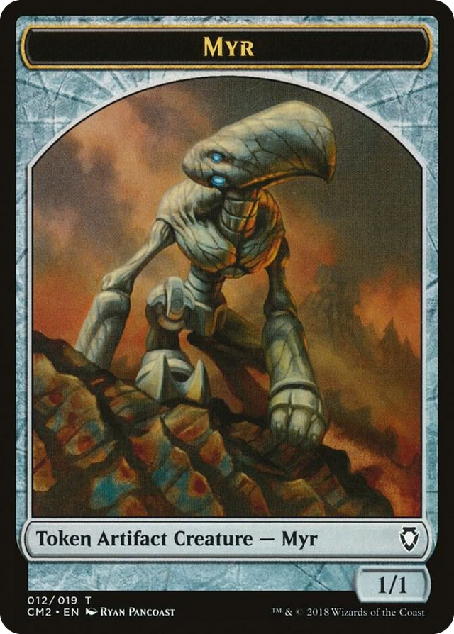 0012 Myr Token T Commander Anthology Volume II
