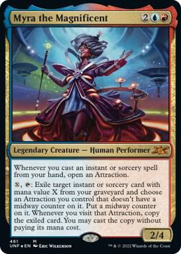 0461 Myra the Magnificent (Galaxy Foil) M Unfinity
