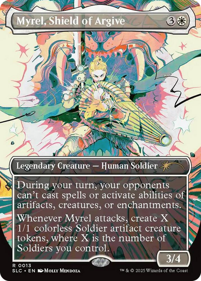 0013 Myrel, Shield of Argive R Secret Lair Countdown Kit