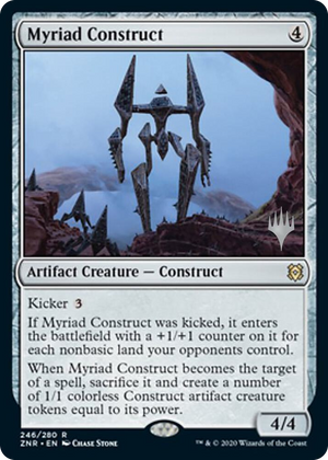 0246 Myriad Construct R Promo Pack: Zendikar Rising