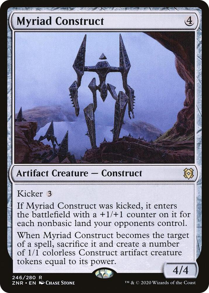 0246 Myriad Construct R Zendikar Rising