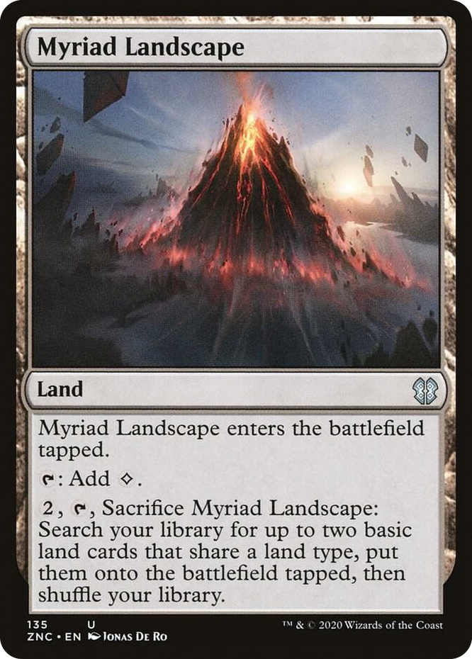 0135 Myriad Landscape U Commander: Zendikar Rising