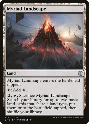 0135 Myriad Landscape U Commander: Zendikar Rising