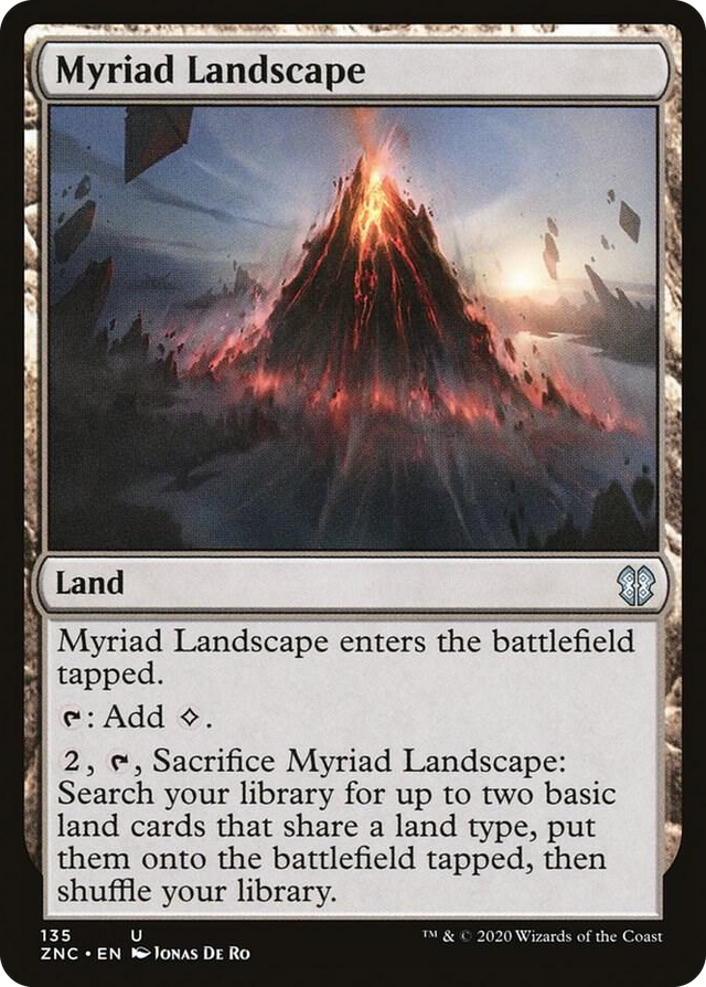 0135 Myriad Landscape U Commander: Zendikar Rising