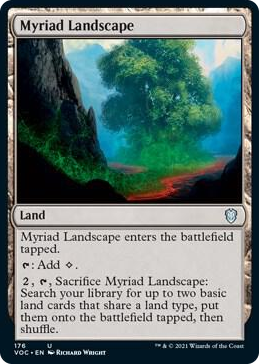 0176 Myriad Landscape U Commander: Innistrad: Crimson Vow