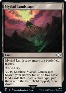 0285 Myriad Landscape (Surge Foil) U Universes Beyond: Warhammer 40,000