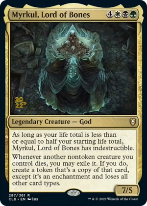0287 Myrkul, Lord of Bones R Prerelease Cards