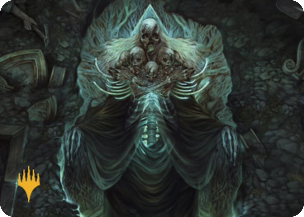 0039 Myrkul, Lord of Bones Art Card (39/81) (Gold-Stamped) S Art Series: Commander Legends: Battle for Baldur's Gate