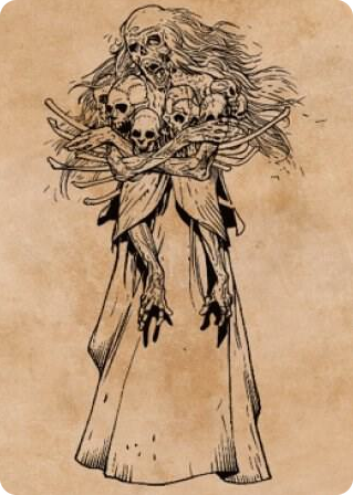 0073 Myrkul, Lord of Bones Art Card (73/81) S Art Series: Commander Legends: Battle for Baldur's Gate