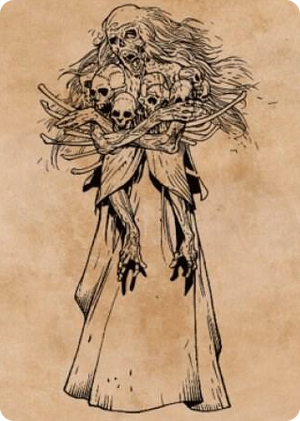 0073 Myrkul, Lord of Bones Art Card (73/81) S Art Series: Commander Legends: Battle for Baldur's Gate