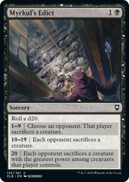 0135 Myrkul's Edict C Commander Legends: Battle for Baldur's Gate