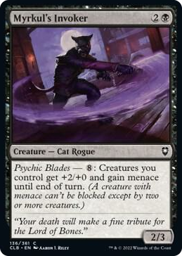 0136 Myrkul's Invoker C Commander Legends: Battle for Baldur's Gate