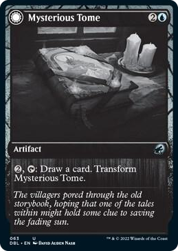 0063 Mysterious Tome U Innistrad: Double Feature