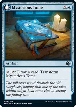 0063 Mysterious Tome U Innistrad: Midnight Hunt