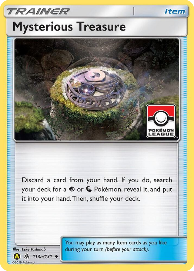 0113a Mysterious Treasure - 113a/131 (Pokemon League) Promo League & Championship Cards