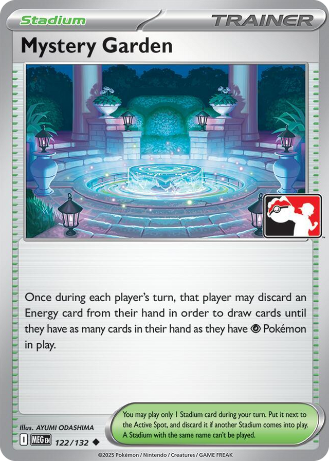 0122 Mystery Garden Uncommon Prize Pack Series Cards