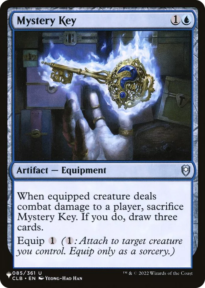 0085 Mystery Key U The List Reprints
