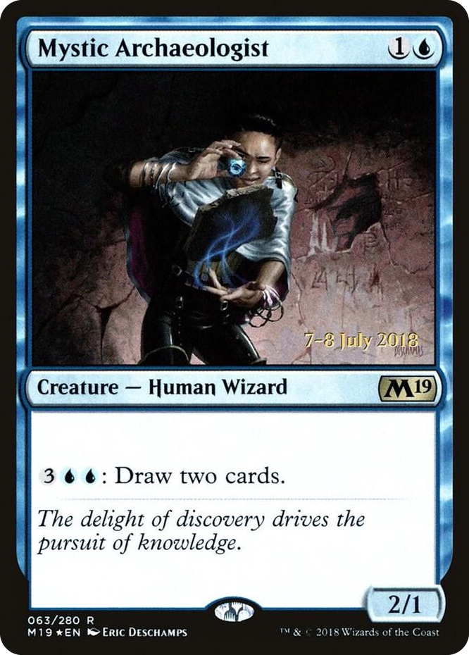 0063 Mystic Archaeologist R Prerelease Cards