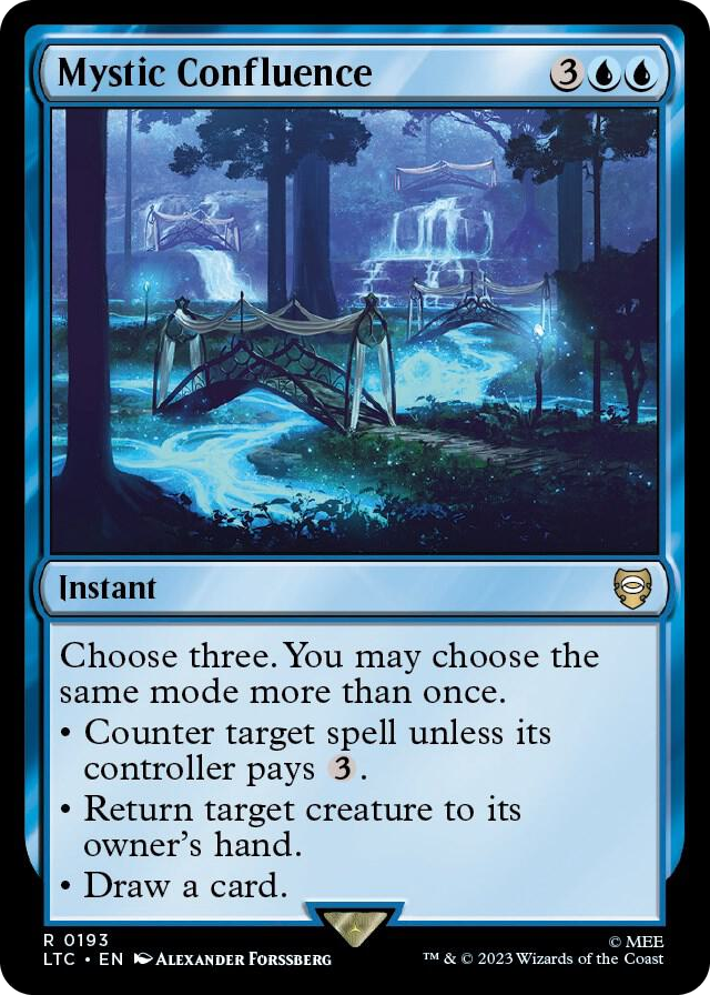 Mystic Confluence #193 R - Commander: The Lord of the Rings: Tales of Middle-earth Pokemon card