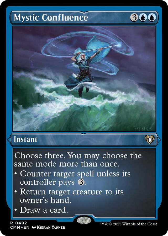 0492 Mystic Confluence (Foil Etched) R Commander Masters