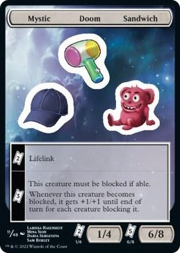 0011 Mystic Doom Sandwich T Unfinity