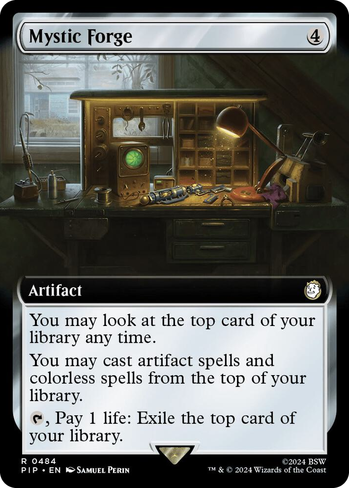 0484 Mystic Forge (Extended Art) R Universes Beyond: Fallout