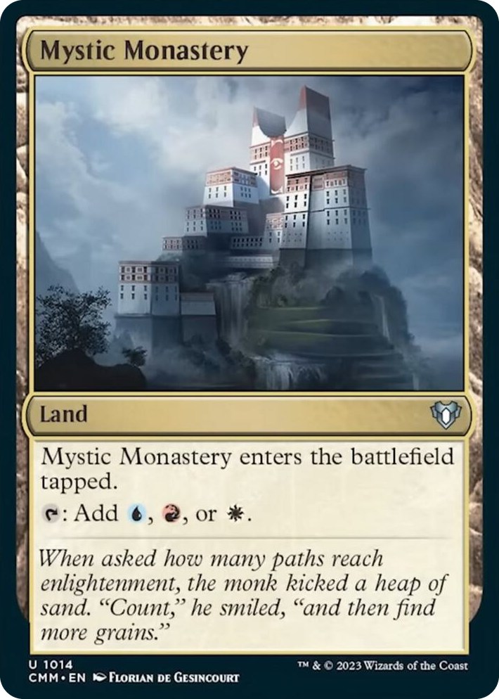 1014 Mystic Monastery U Commander Masters