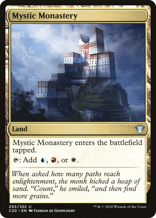 0293 Mystic Monastery U Commander 2020