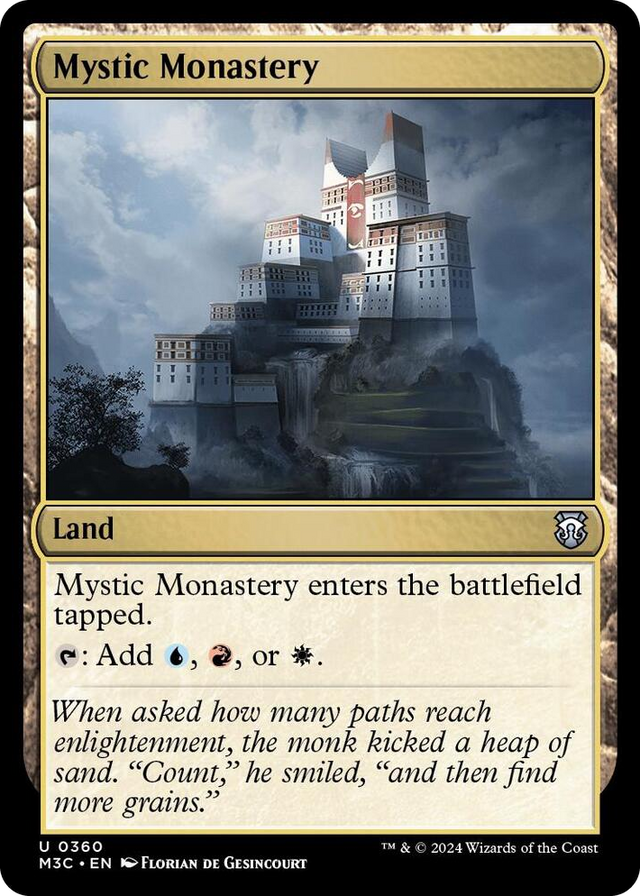0360 Mystic Monastery U Commander: Modern Horizons 3
