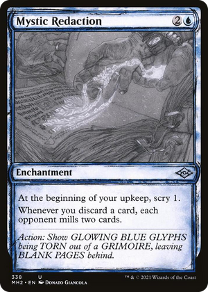 0338 Mystic Redaction (Showcase) U Modern Horizons 2