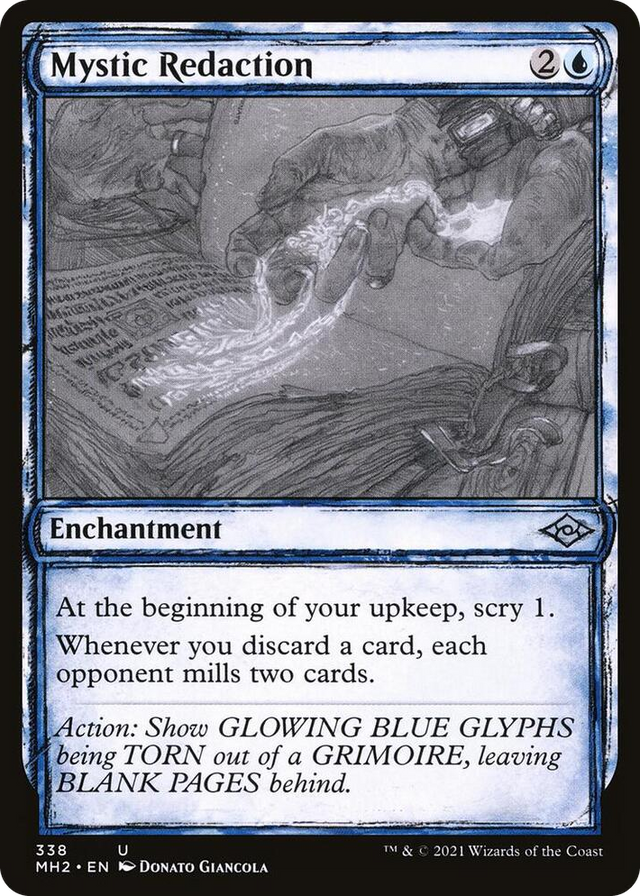 0338 Mystic Redaction (Showcase) U Modern Horizons 2