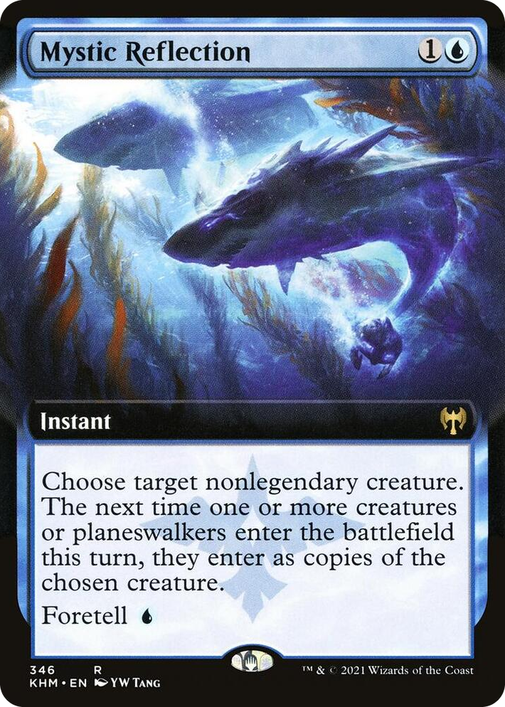0346 Mystic Reflection (Extended Art) R Kaldheim