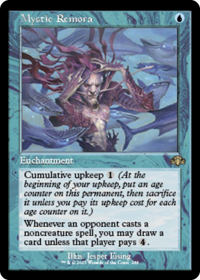 0288 Mystic Remora (Retro Frame) R Dominaria Remastered