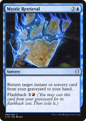0090 Mystic Retrieval U Commander 2019