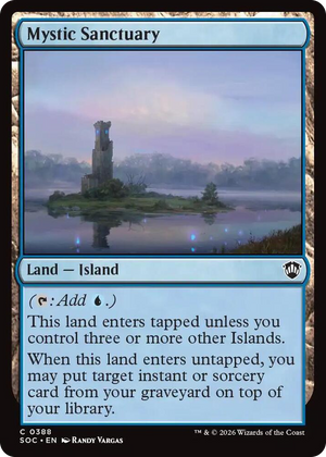 0388 Mystic Sanctuary C Commander: Secrets of Strixhaven