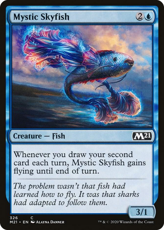 0326 Mystic Skyfish C Core Set 2021