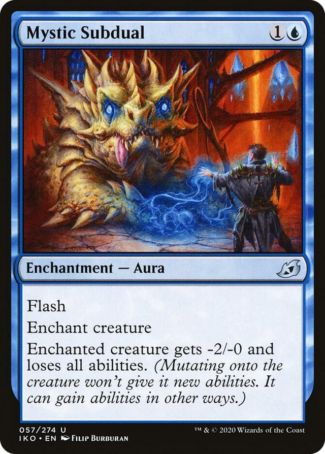 0057 Mystic Subdual U Lair of Behemoths